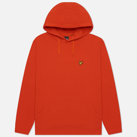 Мужская толстовка Lyle Scott Hoodie цвет оранжевый размер XL 3850₽