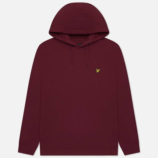 Мужская толстовка Lyle & Scott Hoodie Merlot