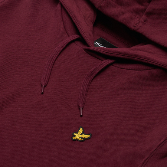Мужская толстовка Lyle & Scott Hoodie Merlot