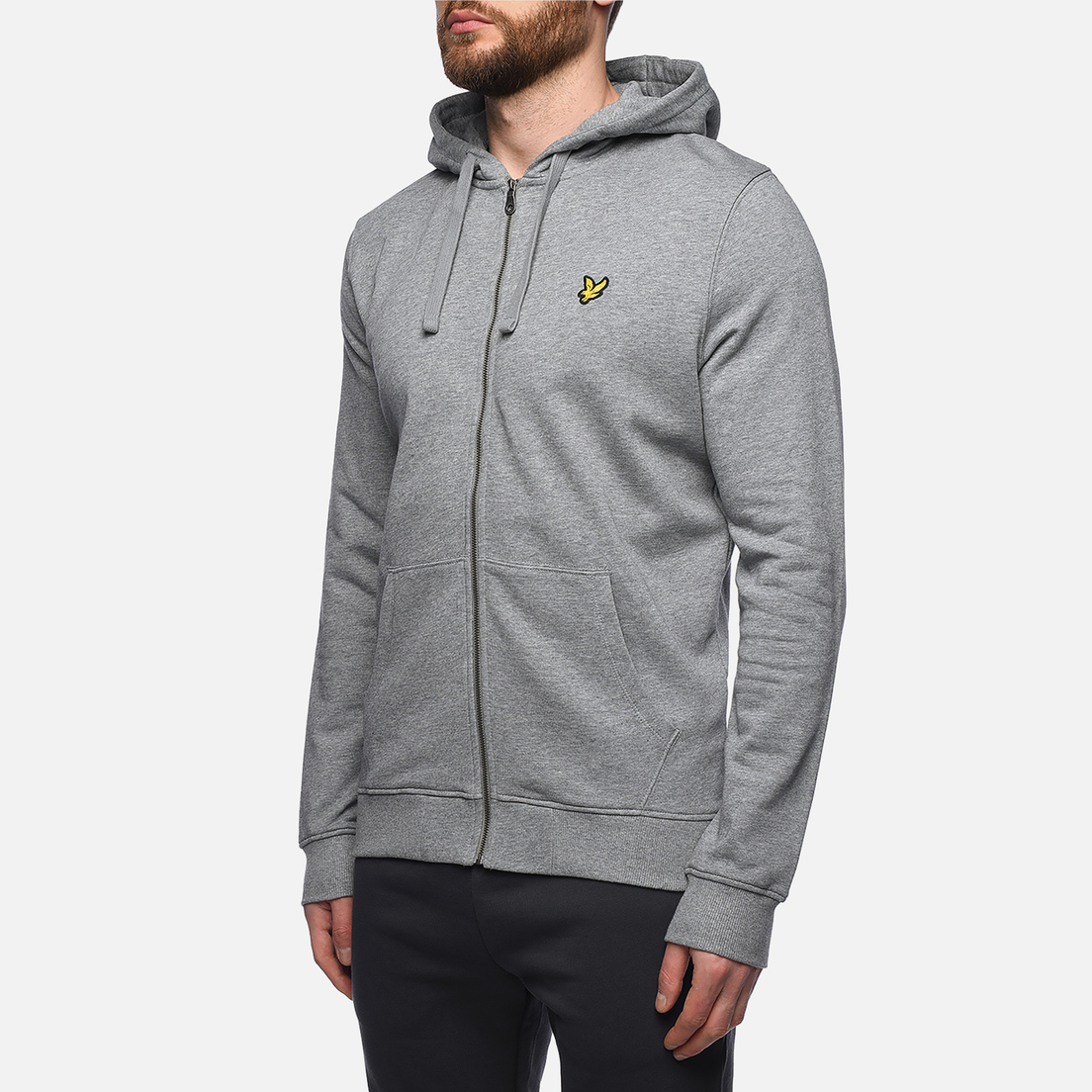 Lyle & Scott Мужская толстовка Zip Through Hoodie Regular