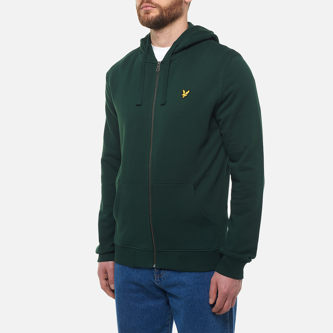 Lyle & Scott Мужская толстовка Zip Through Hoodie Regular