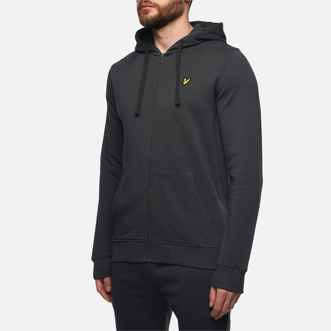 Lyle & Scott Мужская толстовка Zip Through Hoodie Regular