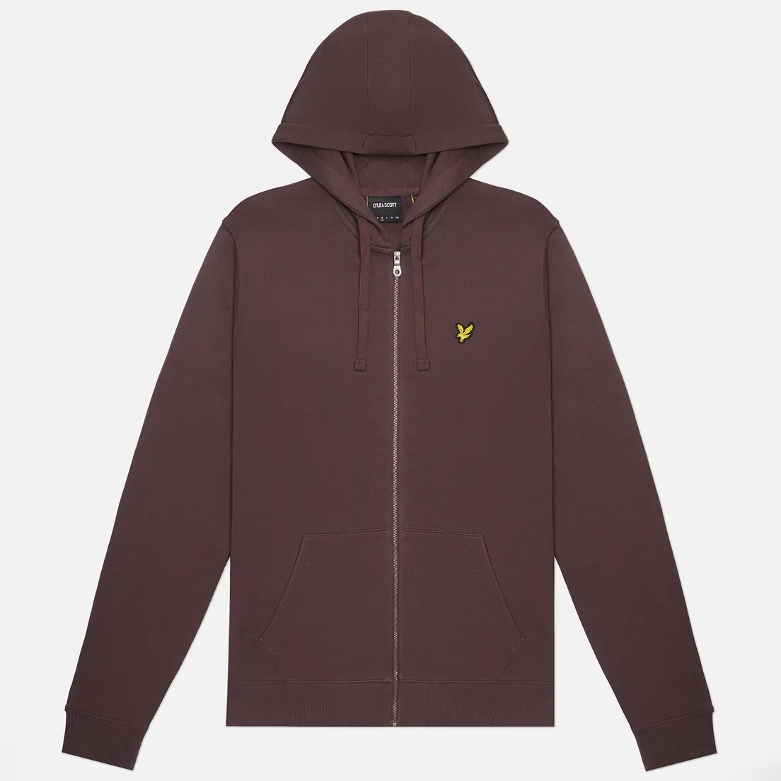 Lyle & Scott Мужская толстовка Loopback Cotton Fit Full Zip Hoodie
