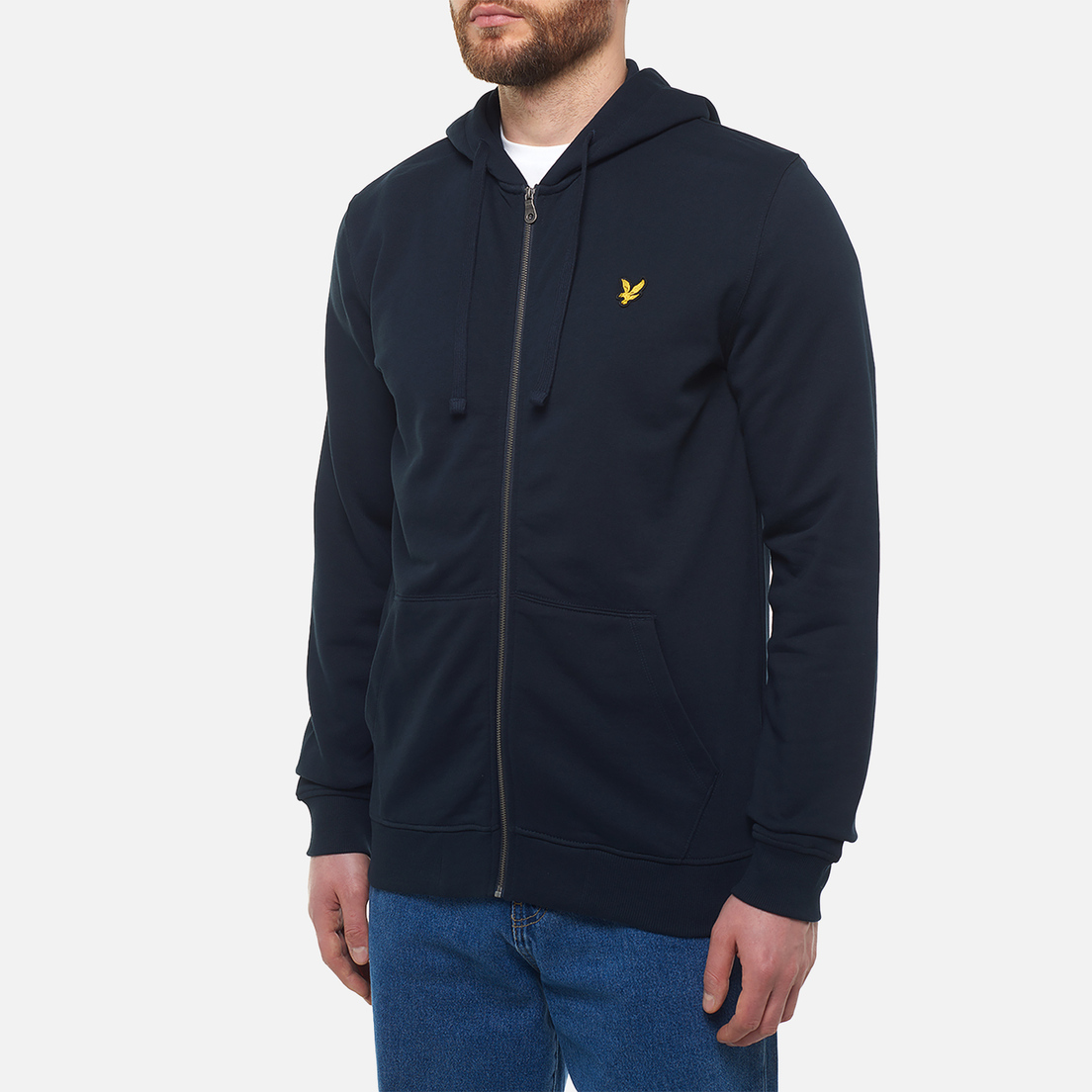 Lyle & Scott Мужская толстовка Zip Through Hoodie Regular