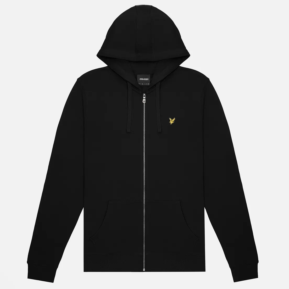 Lyle & Scott Мужская толстовка Loopback Cotton Fit Full Zip Hoodie