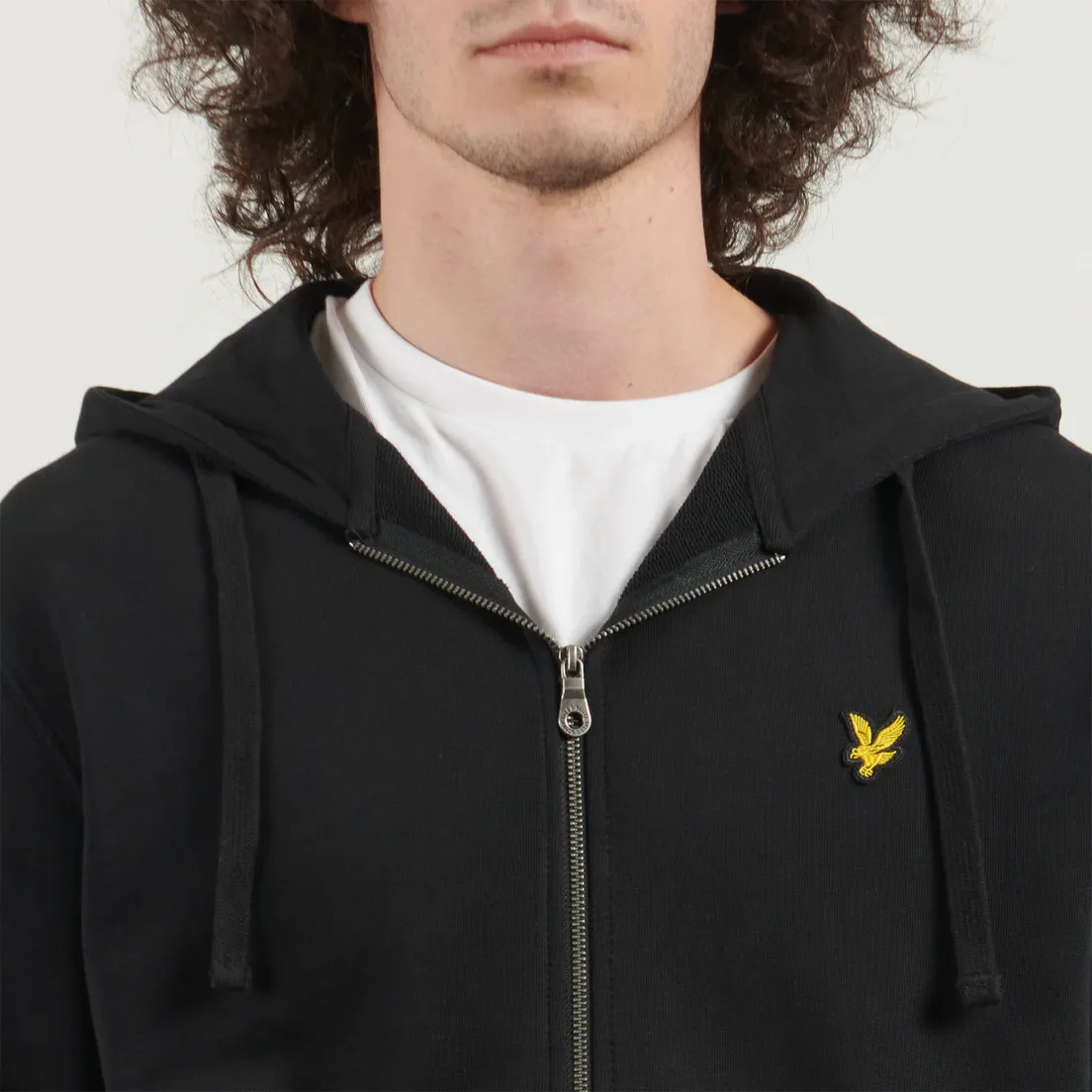 Lyle & Scott Мужская толстовка Loopback Cotton Fit Full Zip Hoodie