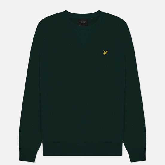 Lyle & Scott CONTRAST YOKE CREW NECK - Sweatshirt - Camel Bronze/marron