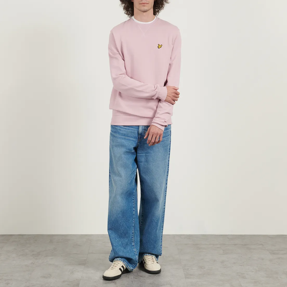 Lyle & Scott Мужская толстовка Cotton Crew Neck Ribbed