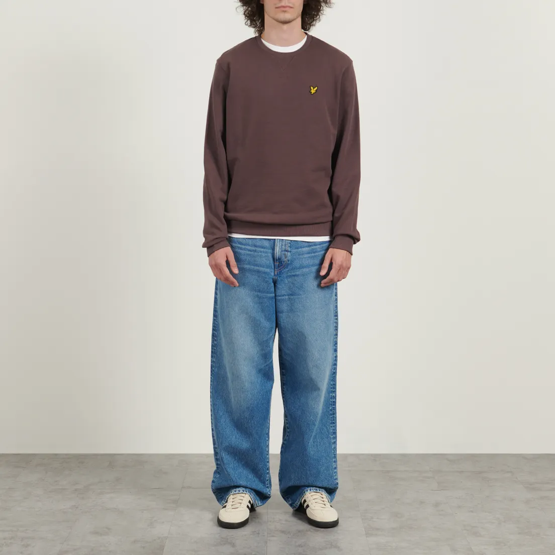 Lyle & Scott Мужская толстовка Cotton Crew Neck Ribbed