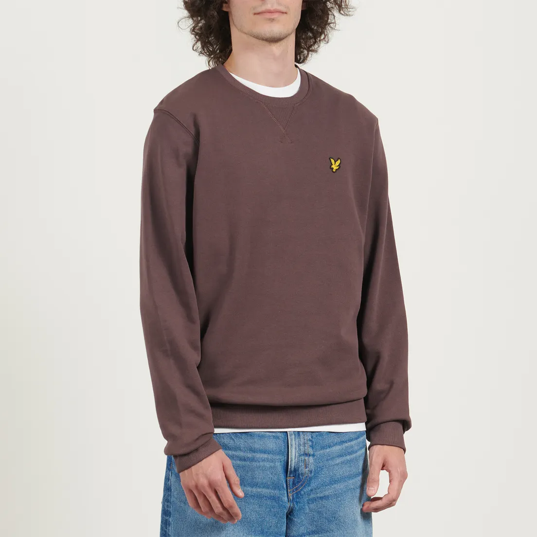 Lyle & Scott Мужская толстовка Cotton Crew Neck Ribbed