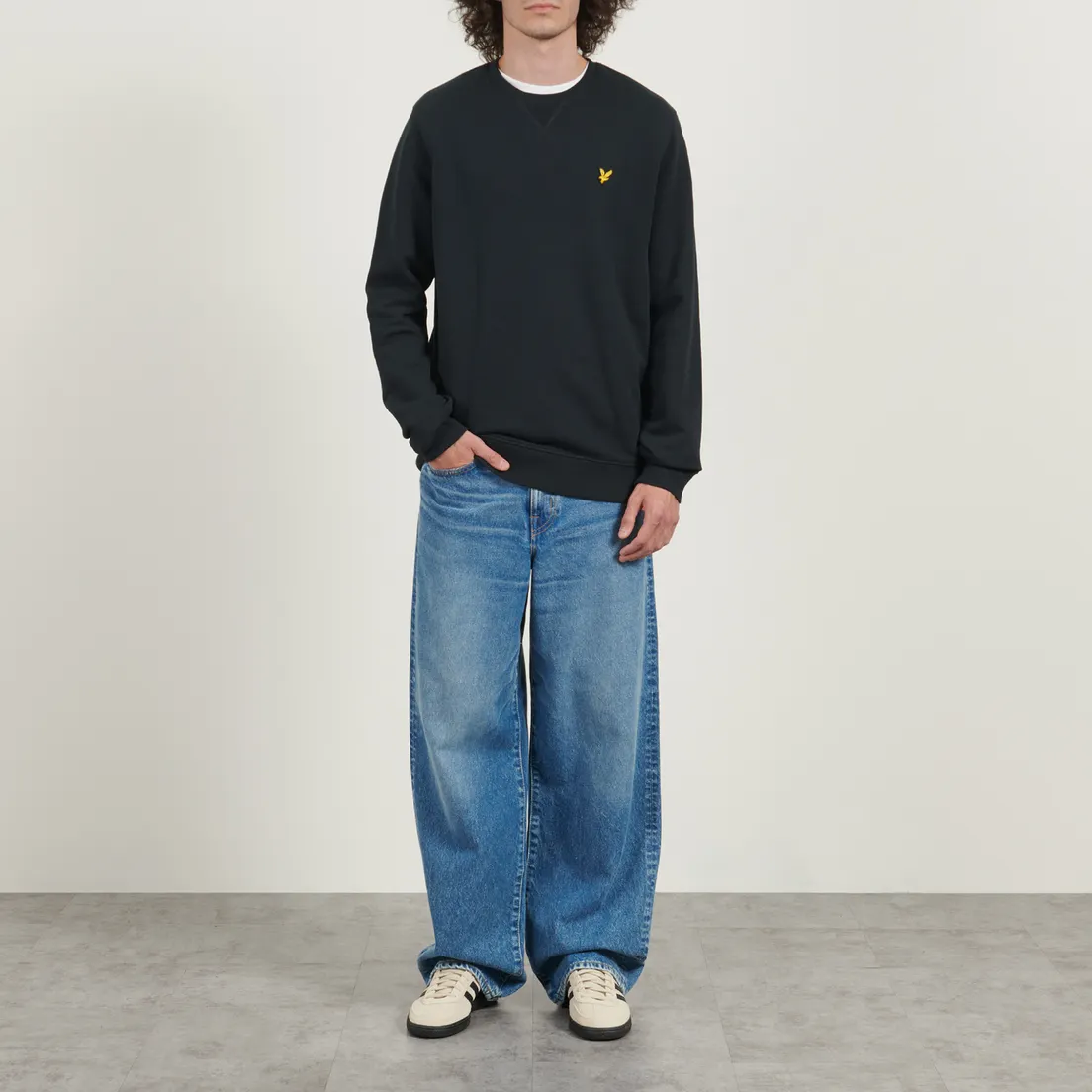 Lyle & Scott Мужская толстовка Cotton Crew Neck Ribbed