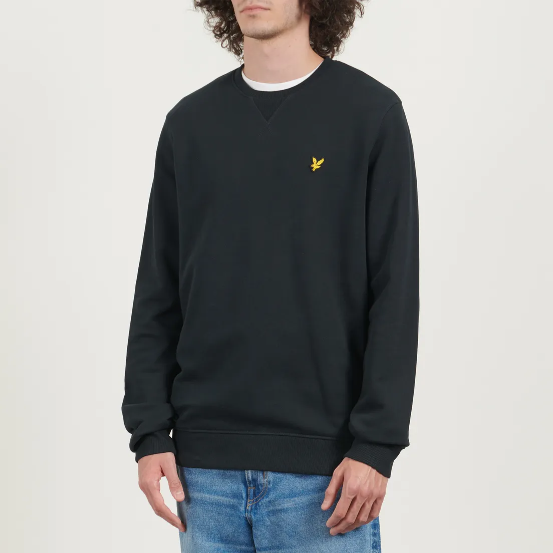Lyle & Scott Мужская толстовка Cotton Crew Neck Ribbed