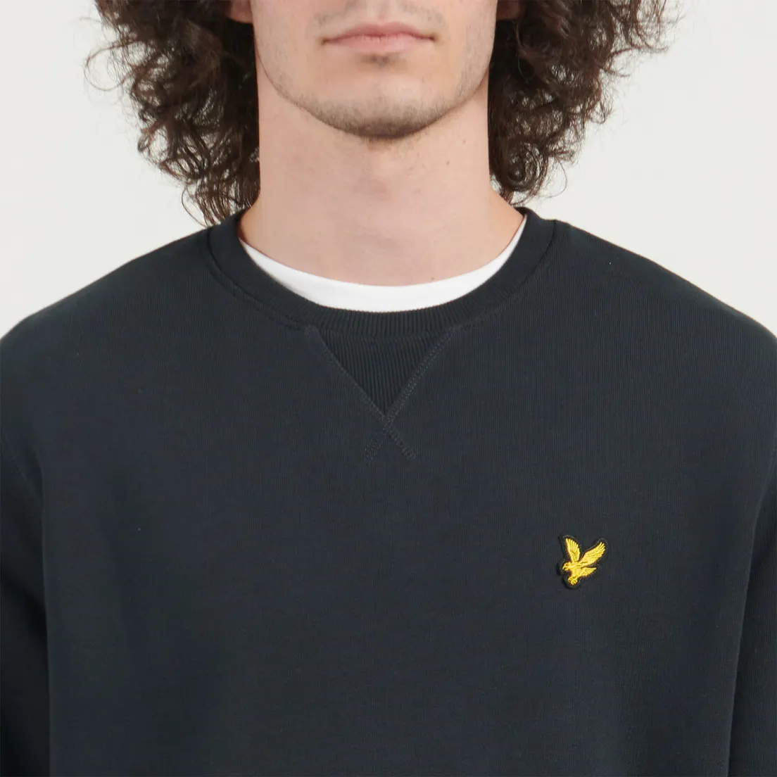 Lyle & Scott Мужская толстовка Cotton Crew Neck Ribbed