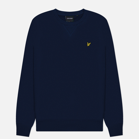 Мужская толстовка Lyle & Scott Crew Neck Regular Fit, цвет синий, размер XL