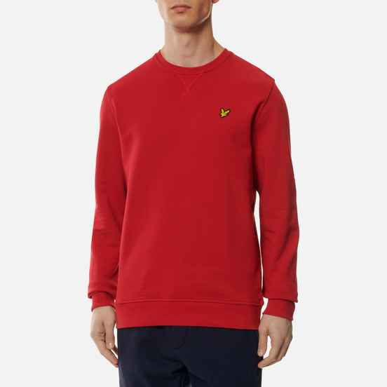 Мужская толстовка Lyle & Scott Classic Crew Neck Chilli Pepper Red