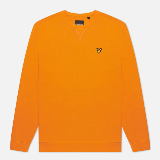 Мужская толстовка Lyle & Scott Classic Crew Neck Risk Orange