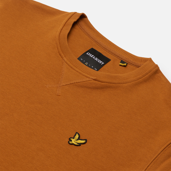 Мужская толстовка Lyle & Scott Classic Crew Neck Caramel
