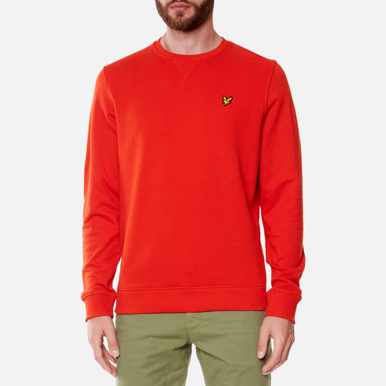 Мужская толстовка Lyle & Scott Classic Crew Neck Burnt Orange