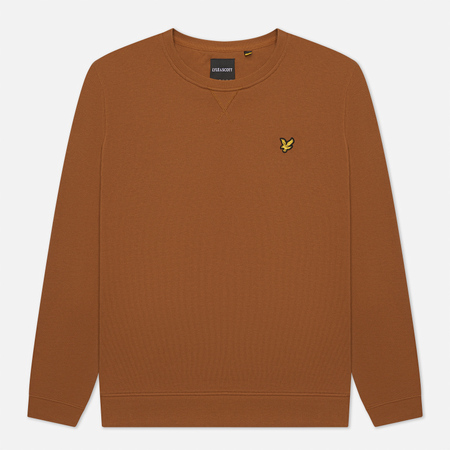 Мужская толстовка Lyle Scott Classic Crew Neck цвет коричневый размер S 3600₽