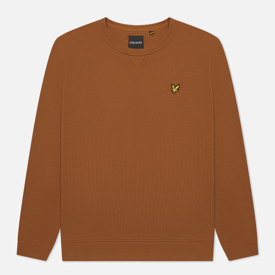Мужская толстовка Lyle & Scott Classic Crew Neck Tawny Brown