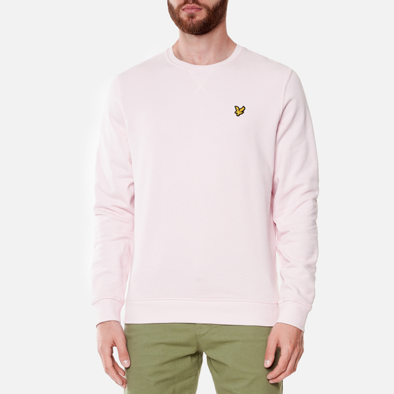 Мужская толстовка Lyle & Scott Classic Crew Neck Stonewash Pink