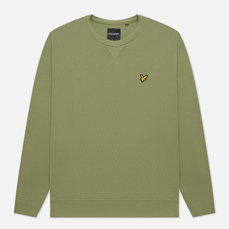 Мужская толстовка Lyle Scott Classic Crew Neck цвет оливковый размер L 3600₽