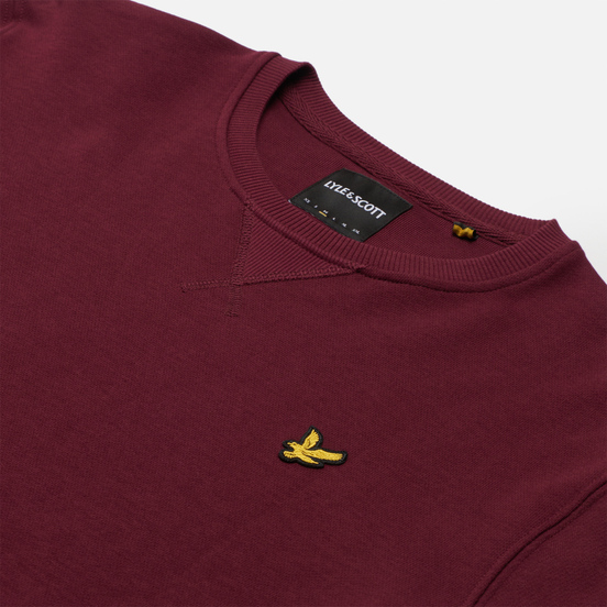 Мужская толстовка Lyle & Scott Classic Crew Neck Merlot