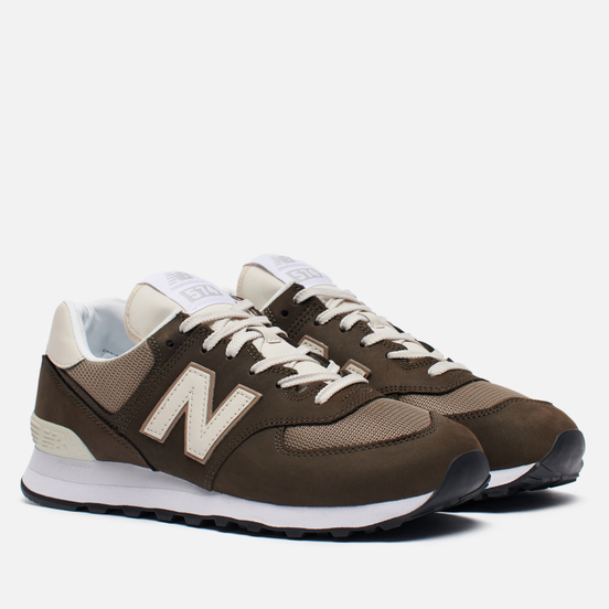 Мужские кроссовки New Balance ML574SHP Black Olive/Mushroom