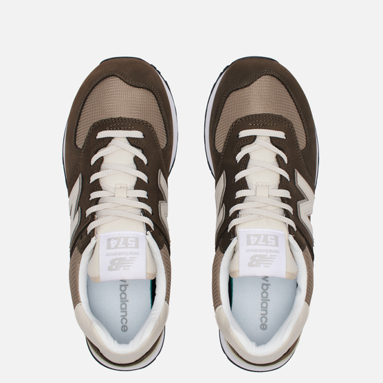 Мужские кроссовки New Balance ML574SHP Black Olive/Mushroom