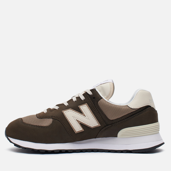 Мужские кроссовки New Balance ML574SHP Black Olive/Mushroom