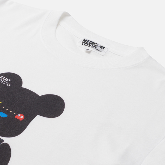 Мужской лонгслив Medicom Toy Pac-Man Be@rbrick White