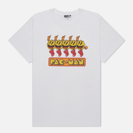Мужская футболка Medicom Toy Pac-Man 2, цвет белый, размер S