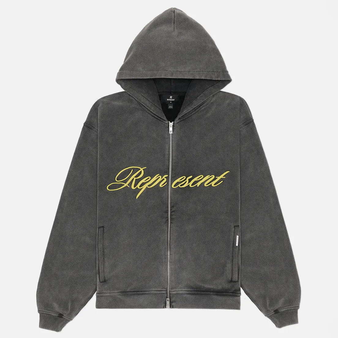 REPRESENT Мужская толстовка Script Logo Zip Hoodie