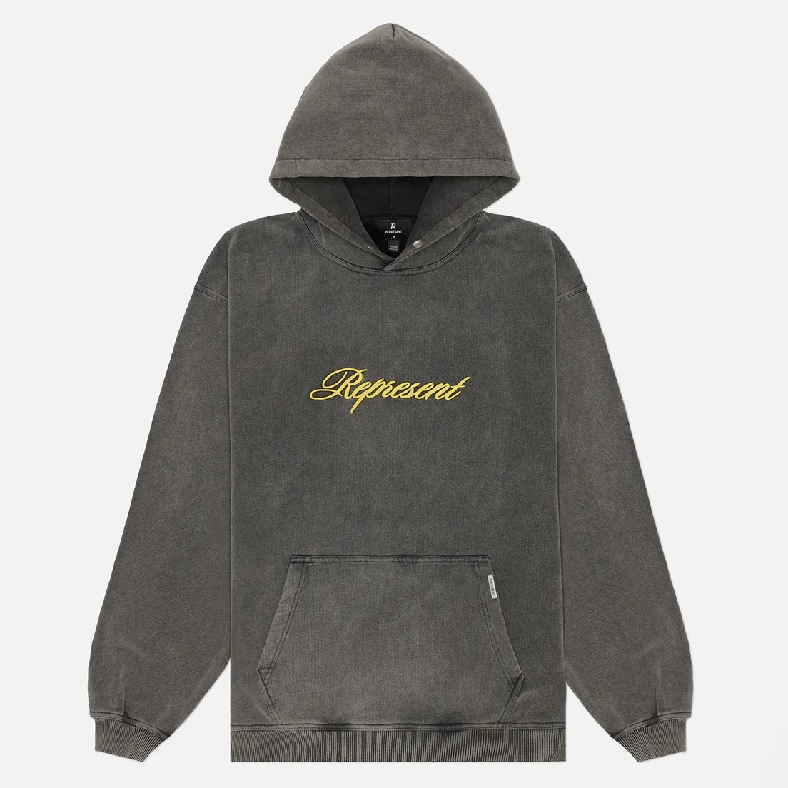 REPRESENT Мужская толстовка Script Logo Oversized Fit Hoodie