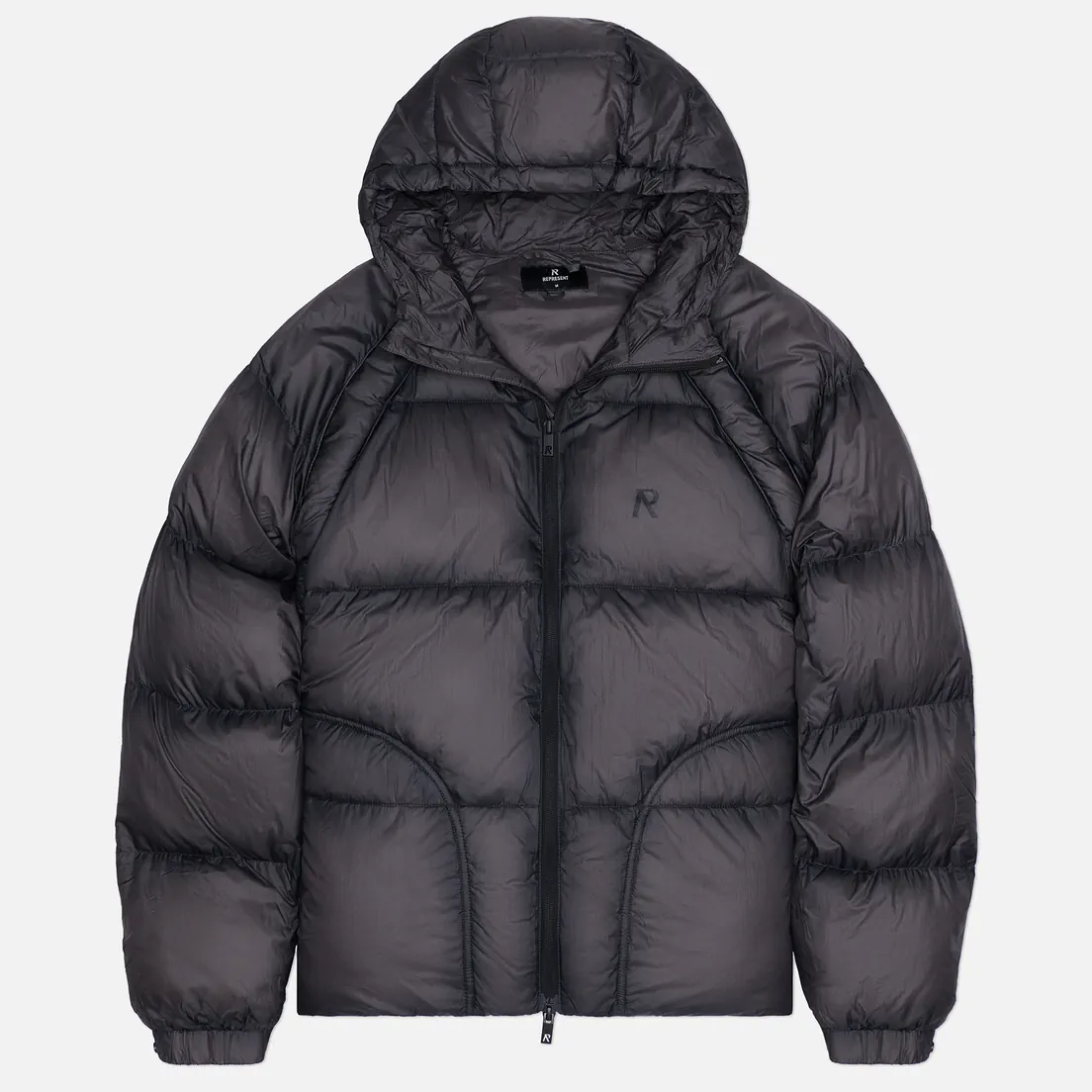 REPRESENT Мужской пуховик Translucent Hooded Puffer