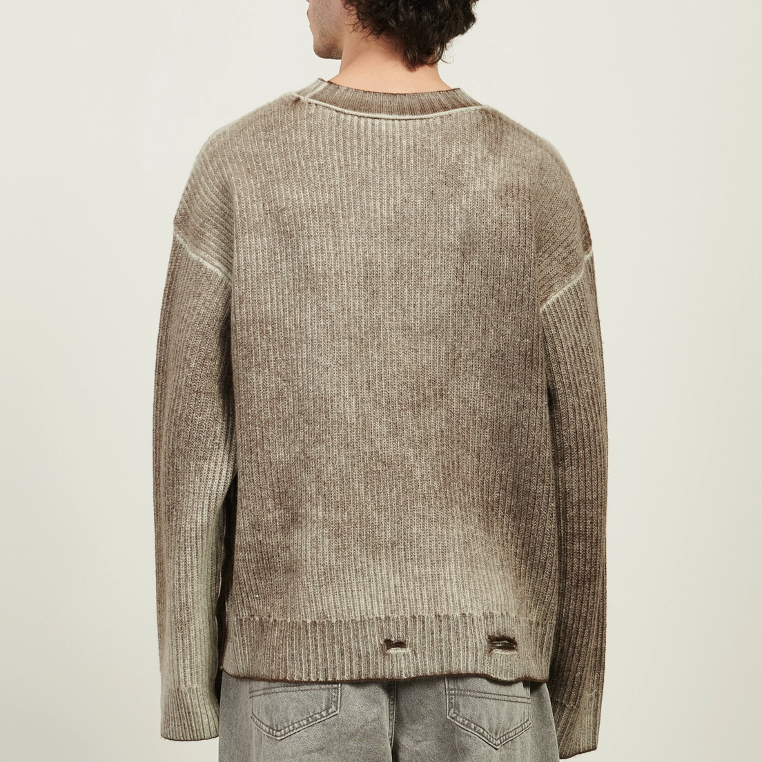 REPRESENT Мужской свитер Reversible Fade Out Knit