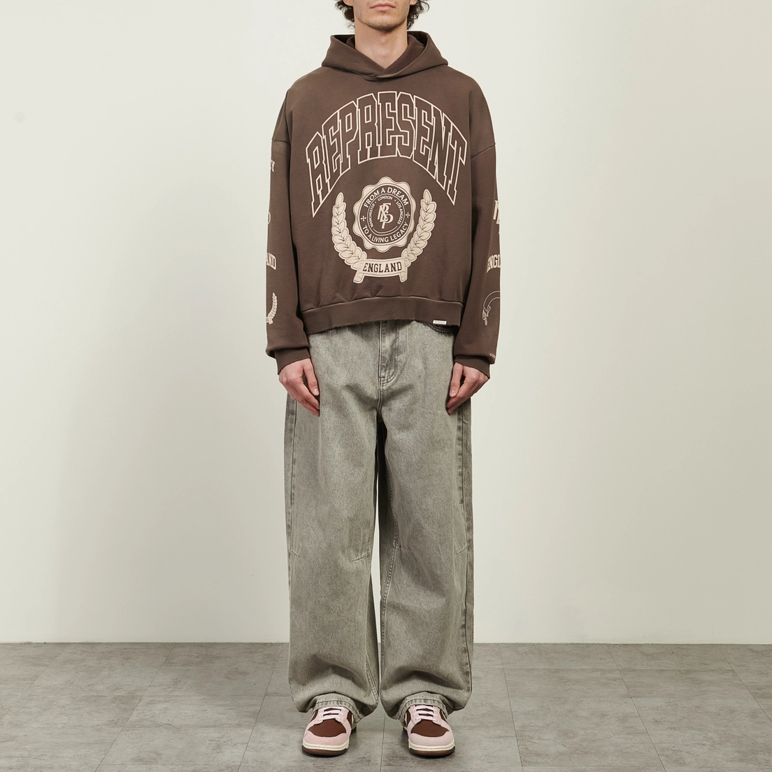 REPRESENT Мужская толстовка Represent Legacy Crest Hoodie