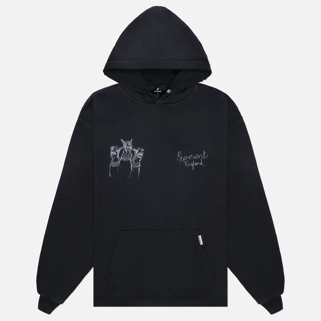 REPRESENT Мужская толстовка Hand Drawn Thoroughbred Dogs Hoodie