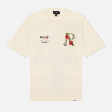 Мужская футболка REPRESENT Guns N’ Roses Tour, цвет белый