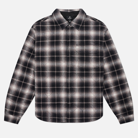 Мужская рубашка REPRESENT Logo Quilted, цвет чёрный, размер M
