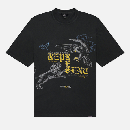 Мужская футболка REPRESENT Enemy, цвет чёрный
