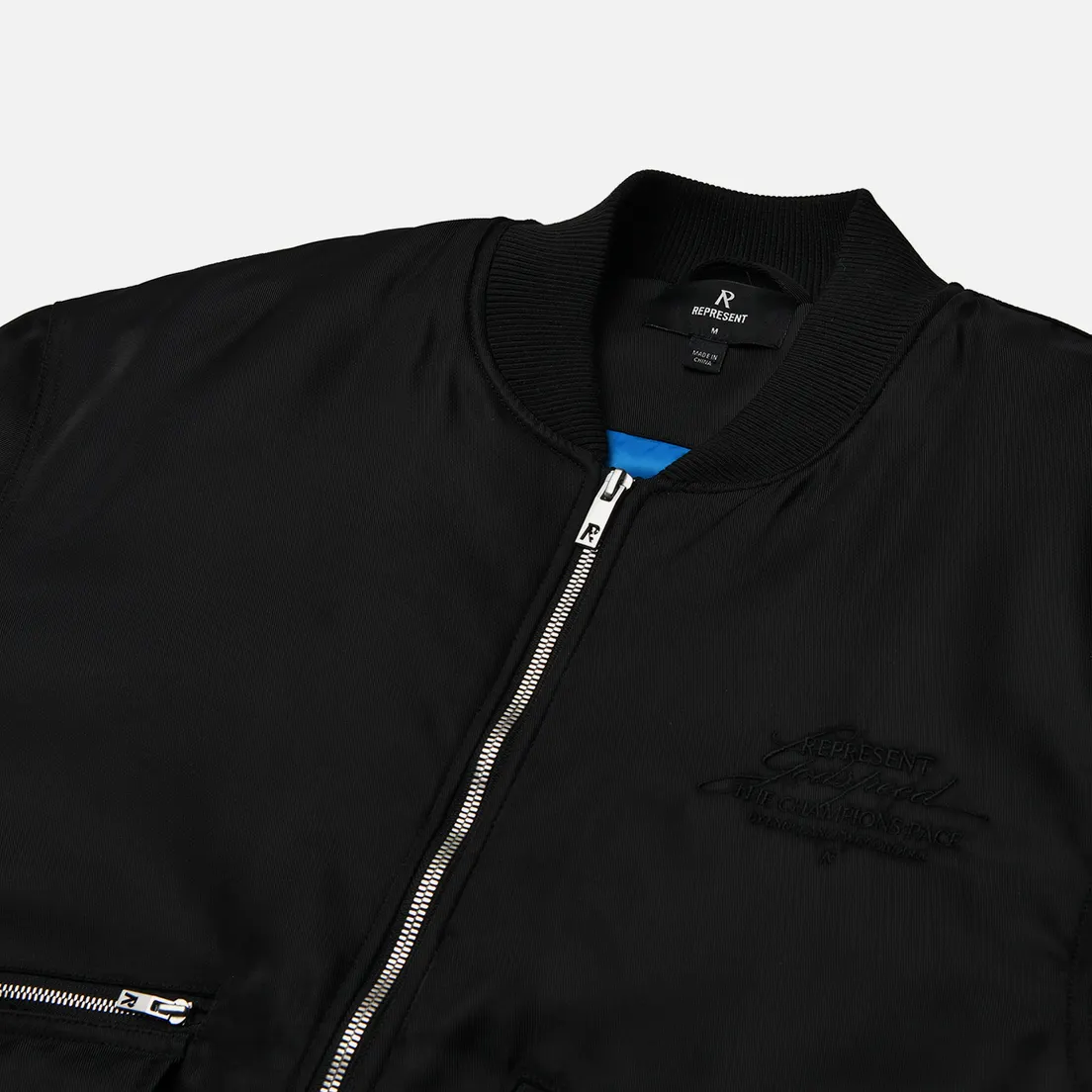 REPRESENT Мужская куртка бомбер Zip Back