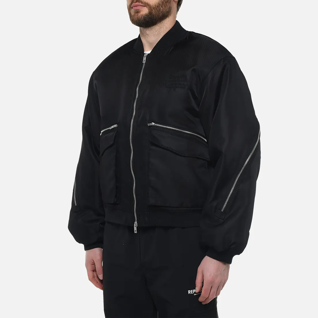 REPRESENT Мужская куртка бомбер Zip Back