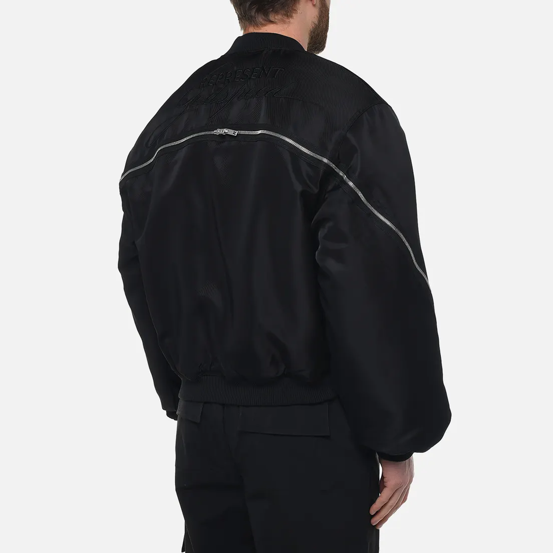 REPRESENT Мужская куртка бомбер Zip Back