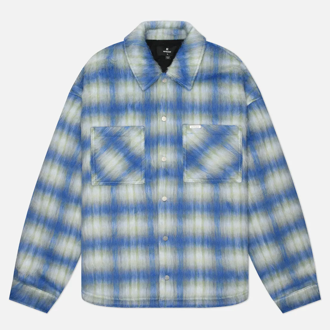 REPRESENT Мужская рубашка Textured Overshirt