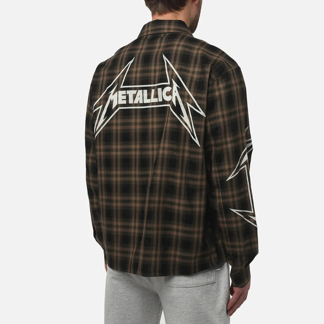 REPRESENT Мужская рубашка x Metallica Check