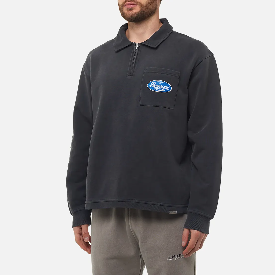 REPRESENT Мужская толстовка Classic Parts Quarter Zip