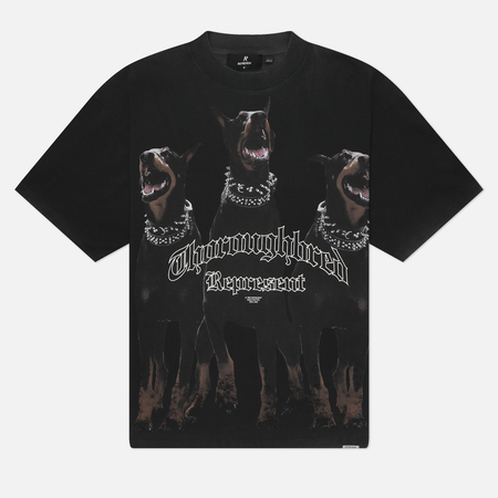 Мужская футболка REPRESENT Thoroughbred Printed, цвет чёрный, размер M