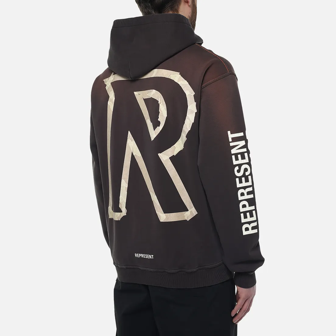 REPRESENT Мужская толстовка Masking Tape Initial Hoodie
