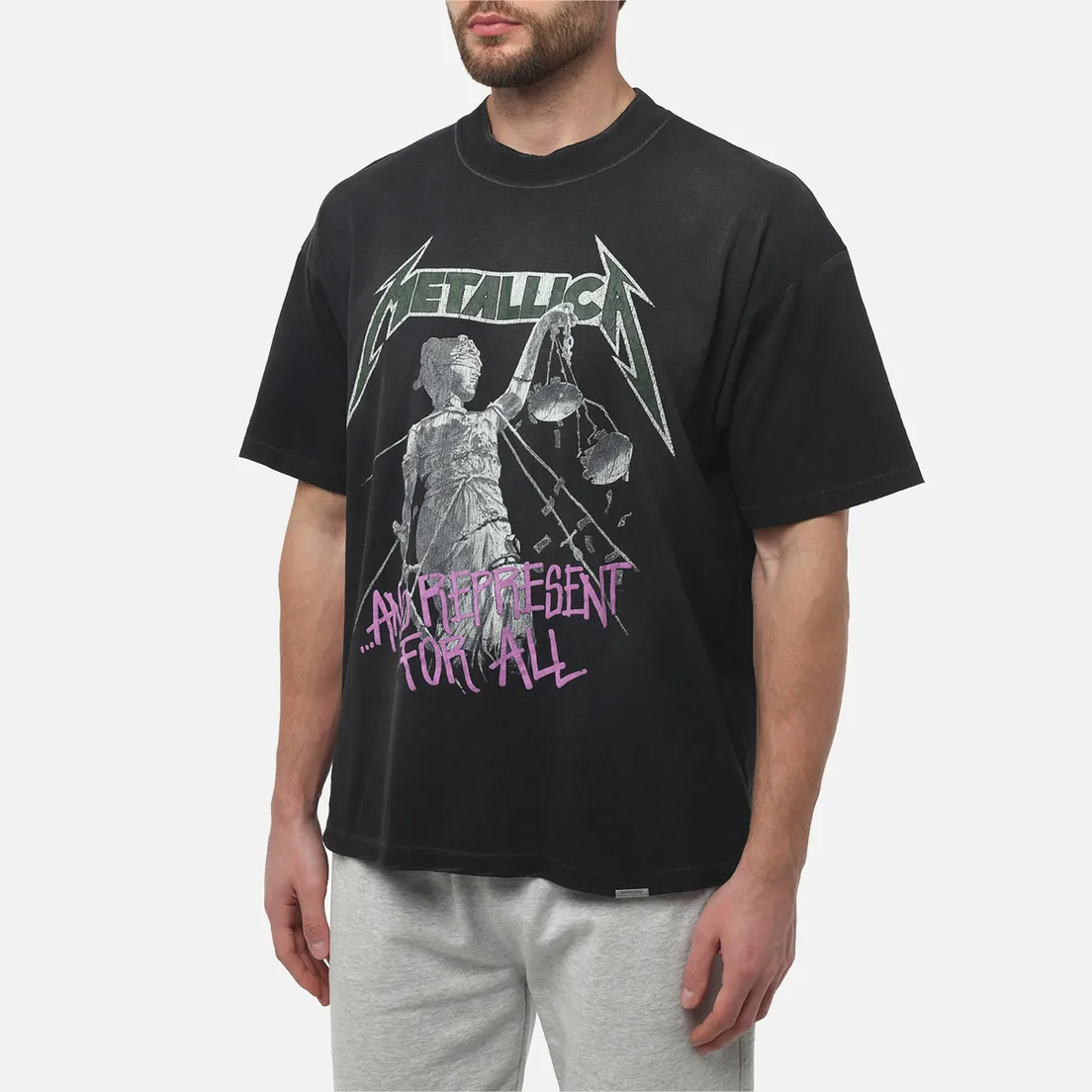 REPRESENT Мужская футболка x Metallica Justice